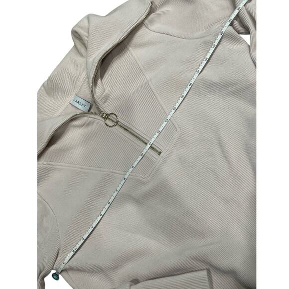 Varley Vine Half Zip Sweatshirt in Light Blush/Pinkish Shade- Small- GUC - Picture 3 of 13